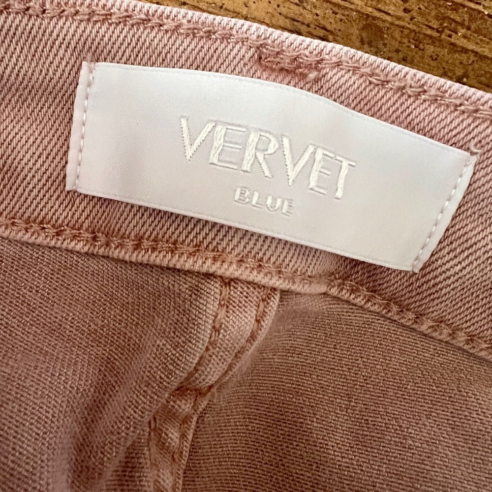 Vervet Pastel 90's Vintage Boyfriend Cropped Flare Jean - Size 28 - Picture 8 of 15